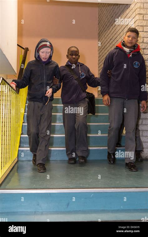 South Africa Cape Town Visually Impaired Students Helping Blind