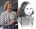 Así eran los 'royals' de pequeños: Letizia era una niña sonriente, doña ...