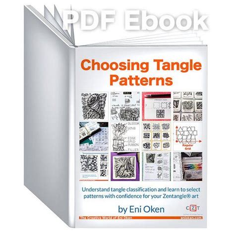 Zentangle is a way of drawing simple abstract patterns in a peaceful, meditative manner. 3D Tangle Choosing Tangle Patterns - Download PDF Tutorial Ebook | Tangle patterns, Zentangle ...