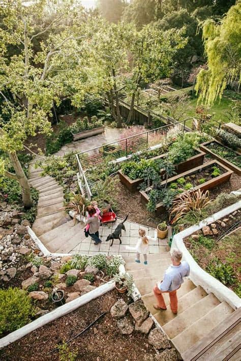 Well, all of us work hard on making it a reality and whether it is the front or the hind part, no stone is left unturned to spruce up the space. 20 Sloped Backyard Design Ideas | DesignRulz