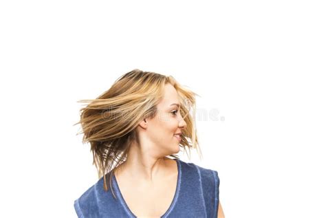 Beautiful Woman Shaking Her Hair Stock Image Image Of Bright Haircare 62162193