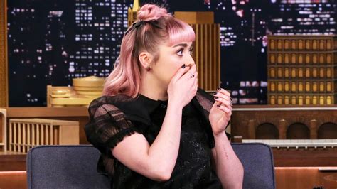 Watch Access Hollywood Interview Did Maisie Williams Just Spoil A