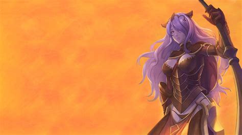 Wallpaper Anime Fire Emblem Camilla Fire Emblem Flower Screenshot Computer Wallpaper