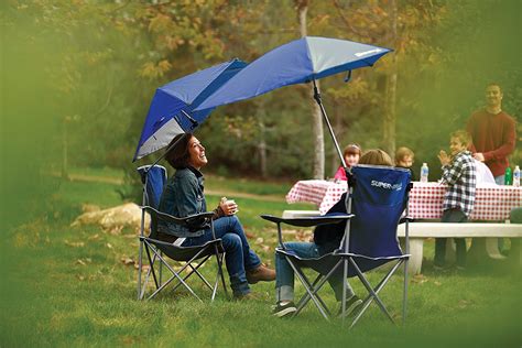 Sklz Super Brella Camping Beach Chair With Umbrella