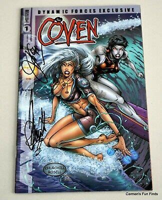 The Coven Awesome Comics Signed By Ian Churchill Jeph Loeb Ebay