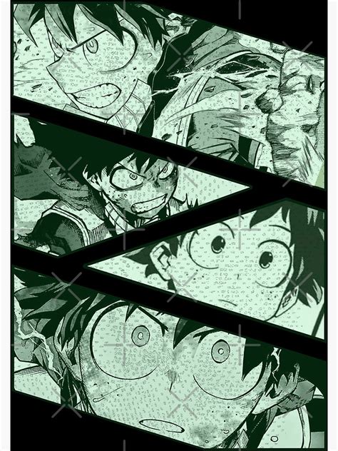 Póster Izuku Midoriya Deku My Hero Academia Boku No Hiro Akademia