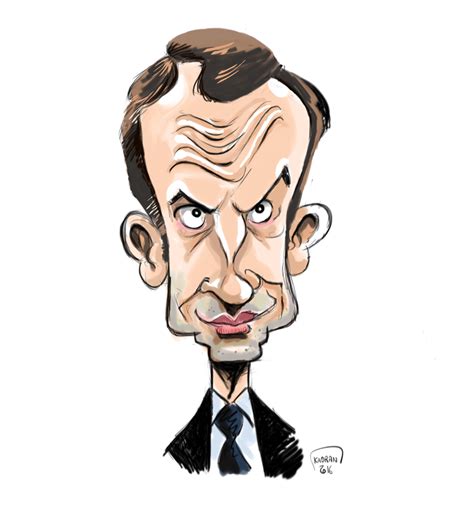 En Marche Pour La Caricature Demmanuel Macron Kadran