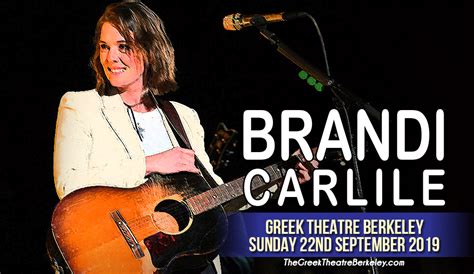 Brandi Carlile Tickets 22nd September The Greek Theatre