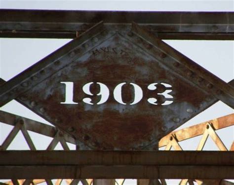 Llano Texas Railroad Through Truss Bridge