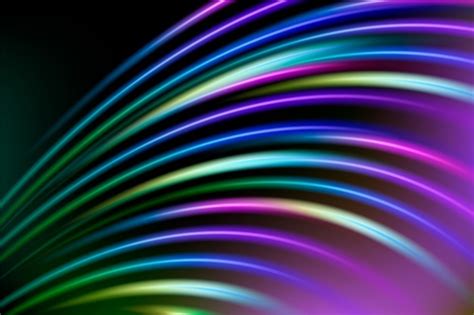 Free Vector Abstract Background With Colorful Neon Lights