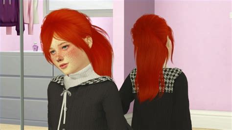 Sims 4 Hairs Coupure Electrique Leahlillith`s Jen Hair Retetured