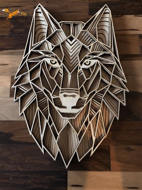 Laser Cut Antelope Head Wall Decor Laser Cut Files Dxf And Eps Files