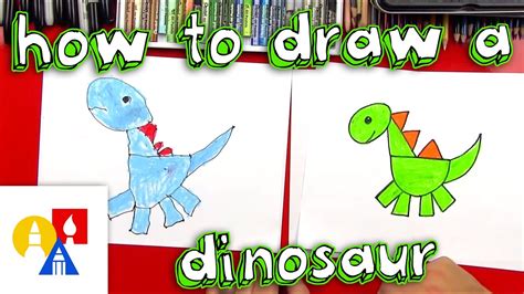 Look at the list below and write the names of. How To Draw A Dinosaur With Shapes - YouTube