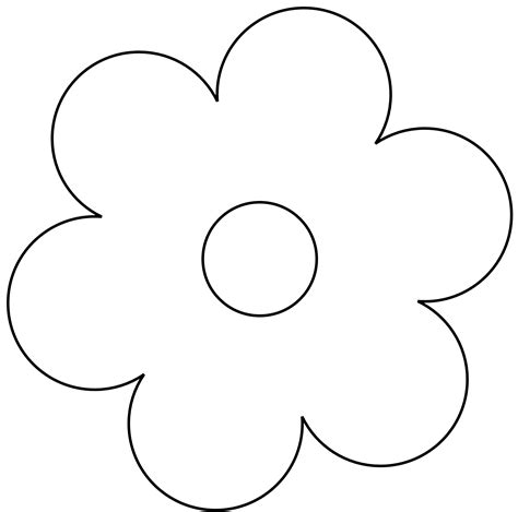 White Flower Art Cliparts Free Vector Images