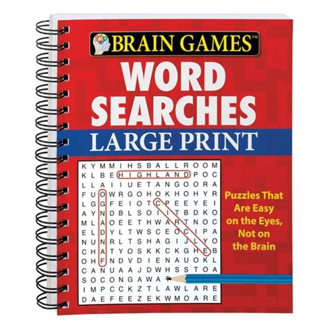 Large Print Word Search Book View 2