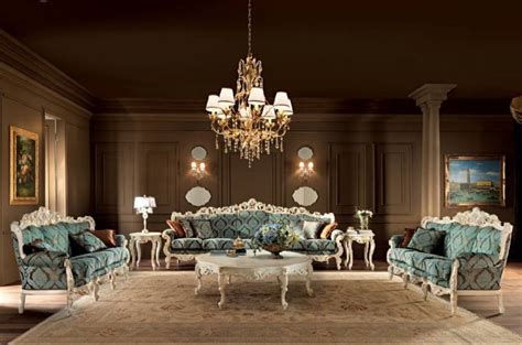 Luxury European Classic Living Room Sofa Sets Exclusive Design Ideas