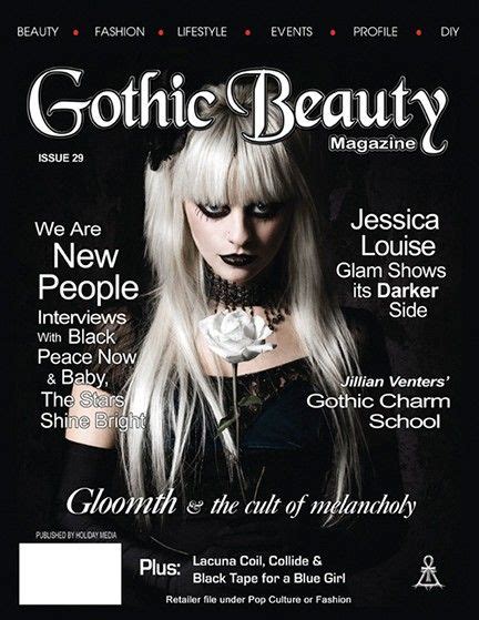 Issue 29 Gothic Beauty Magazine Beauty Magazine Gothic Beauty
