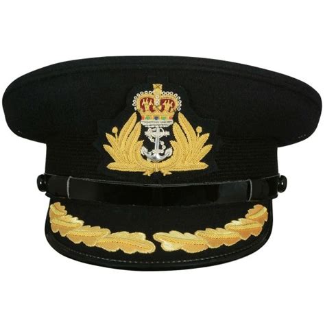 Royal Navy Officer Cap Naval Captain Peak Cap