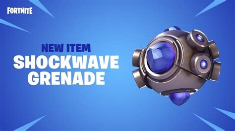 Fortnite 530 Update Adds Shockwave Grenade And Solid Gold