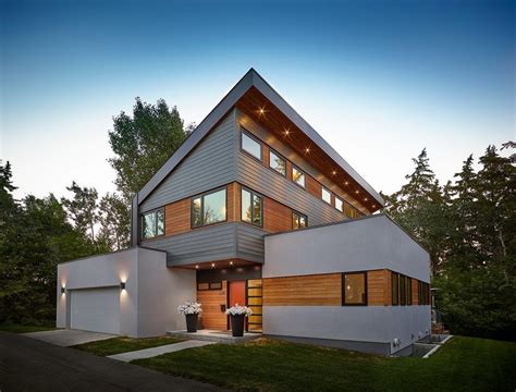 Modern House Roof Deck Exterior Contemporary With Flat