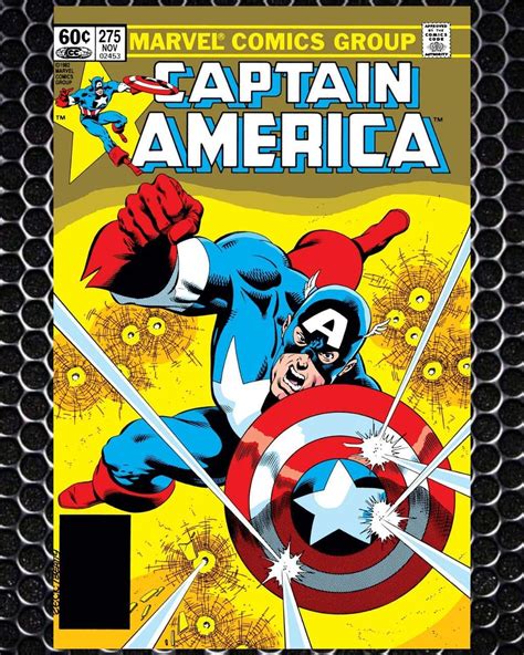 The Cover To Captain America By Mike Zeck And John Beatty In