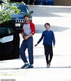 Casey Affleck plays street football with son Atticus, 12 | Daily Mail ...
