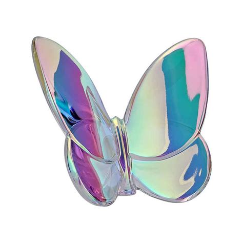 Baccarat Clear Iridescent Lucky Butterfly 2601482 In 2020 Crystal