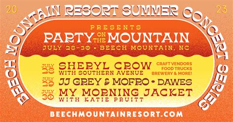 Beech Mountain Resort Presents Party On The Mountain 2023 Living The