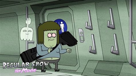 Regular Show Muscle Man Gets Naked By A Space Toilet Regular Show The Movie Youtube
