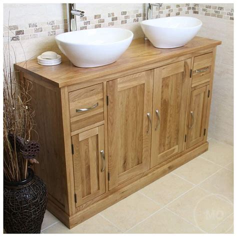 Maybe you would like to learn more about one of these? 50% Off Double Sink Vanity Unit with Oak Bathroom Cabinet ...