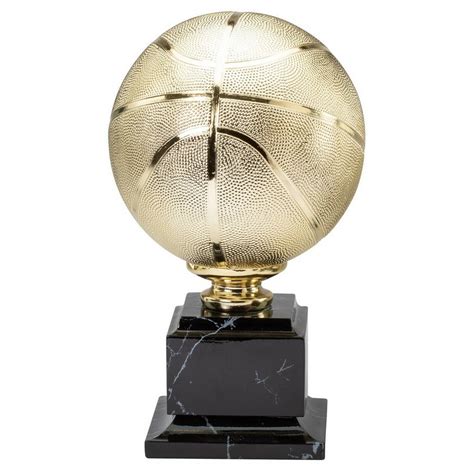 Gold Basketball Triumph Trophy Far Out Awards