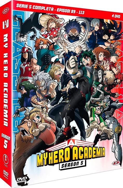 My Hero Academia Stagione 05 The Complete Series Eps 89 113 4 Dvd