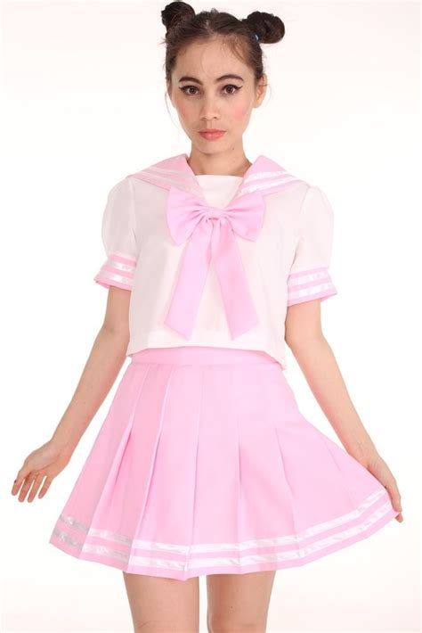 Sailor Moon Inspired 2 Piece Set In Pink Girly Dresses Pink Outfits