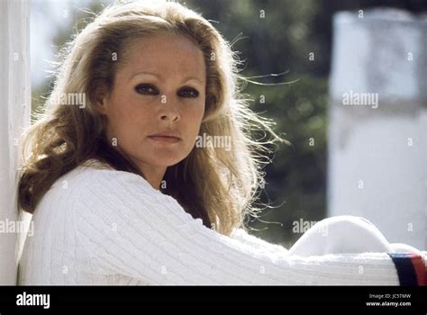 Actress Ursula Andress At Home In Her House In Ibiza 1978 Photo