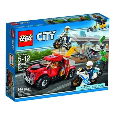 New Lego City Police Tow Truck Trouble 60137 144 Piece Building Set Toy