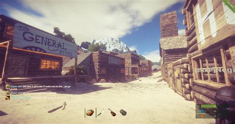 Western Town In Rust Playrust