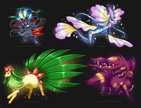 More Pokemon Fusions By Nightcomet On Deviantart Pokemon Fusion