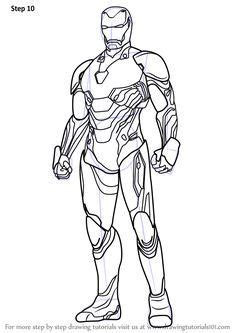 Printable ironman coloring pages enjoy coloring ironman iron. Step by Step How to Draw Iron Man from Avengers - Infinity ...