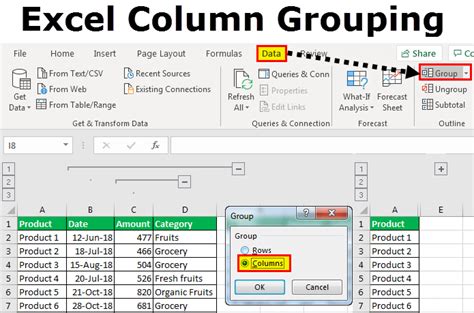 Run the control panel, and select ctrl + shift + 0 does not unhide the column in excel 2007 (vista system). How to Group Columns in Excel? | Hide or Unhide Group Column