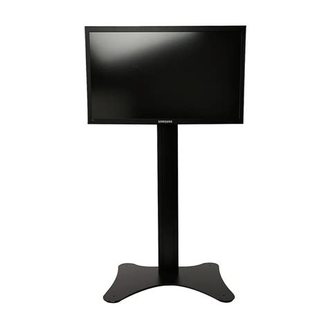 Peerless Ss Series Floor Stand For 32 65 Inch Screens Black Ss560f