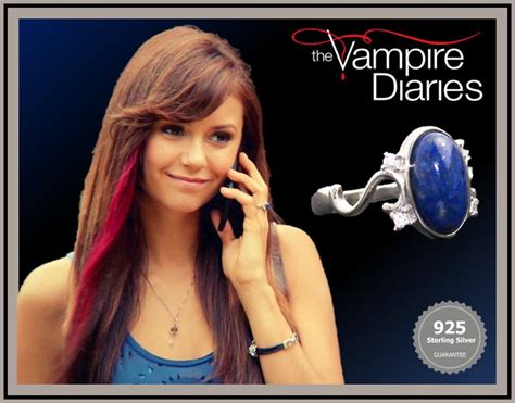 S925 Silver Daylight Ring Elena Gilbert The Vampire Diaries Etsy