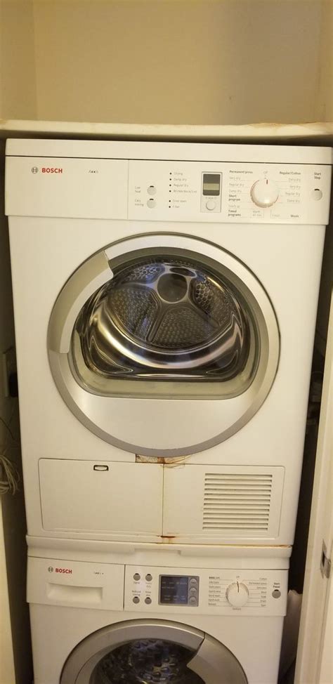 3.6 cf front load lg stackable washer dryer lg steamdryer 9.0 cf graphite steel stackable washer lg wm8000hwa turbowas. Bosch Axxis washer and dryer. Delivery is available today ...