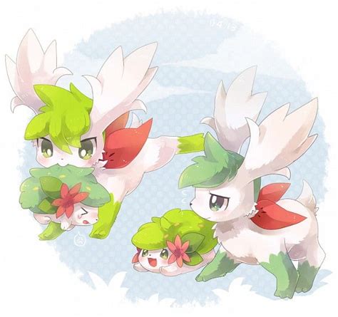 Shaymin Page 2 Of 7 Zerochan Anime Image Board Mobile Pokemon Art