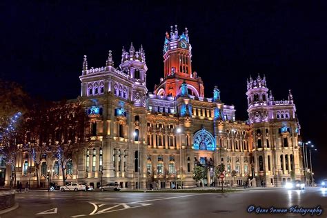 Madrid Spain Night Hand Held This Image Was Shot Han Flickr