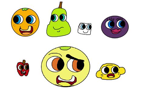 Image Annoying Orange Cast As Cartoonspng Annoying Orange Wiki