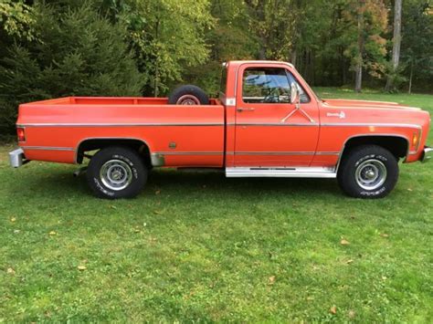 1976 Chevrolet Silverado Pickup 4x4 For Sale Photos Technical