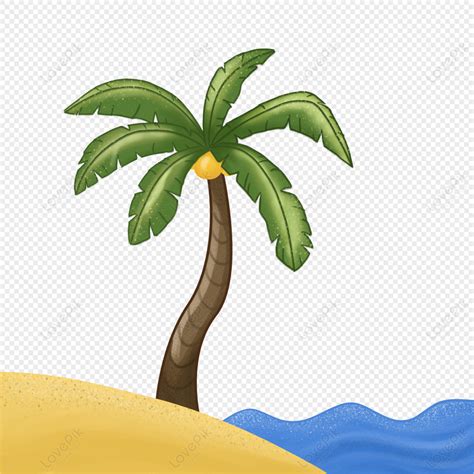 Pohon Kelapa Di Pantai