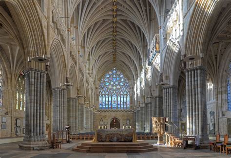 Exeter Cathedral The Nave Altar And West Window Flickr