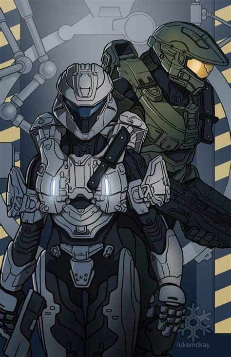 John 117 And Sarah Palmer Halo Drawings Halo Backgrounds Halo Armor
