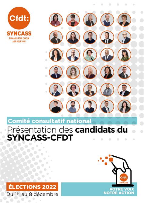 Calaméo Présentation Des Candidats Syncass Cfdt Au Ccn Elections 2022